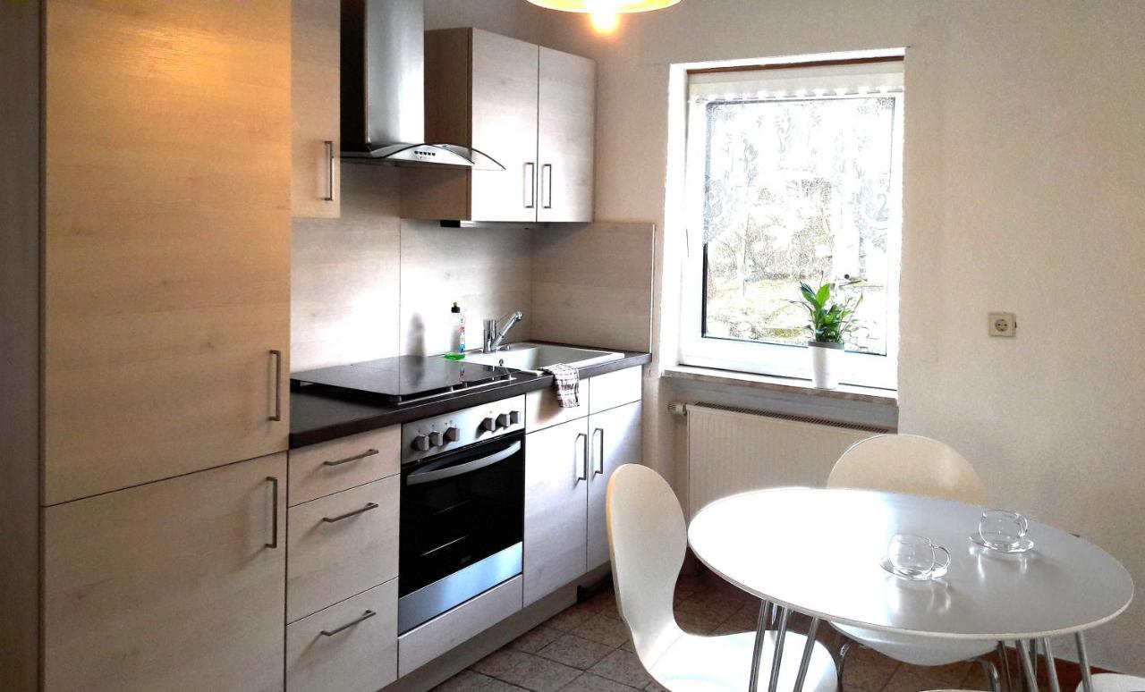 Ferienwohnung Auf Dem Pferdehof Schotten Exterior foto
